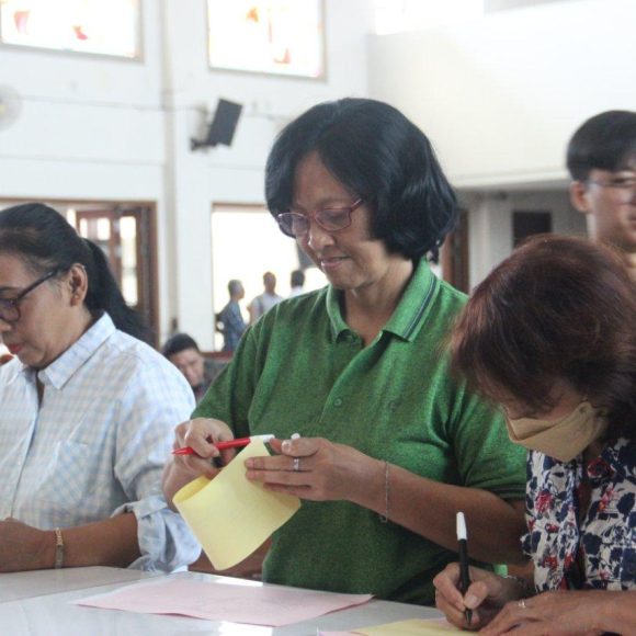 Pemilu Dewan Pastoral Paroki Harian dan Pengurus Kapel St. Yakobus Zebedeus